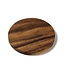 Houten onderzetter acaciahout rond D9cm