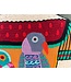 Pillow square Frida Kahlo 45x45cm - grey - multicolour