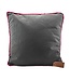 Pillow square Frida Kahlo 45x45cm - grey - multicolour