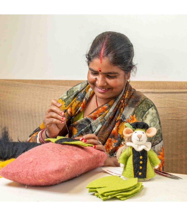 Felt Pieter - mouse 18 cm