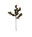 Vilten tak Holly Berry - groene hulst - 50 cm