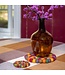 Vilten onderzetter rond Indian Summer D9 cm