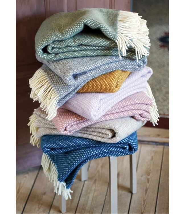 Plaid eco wool Preppy - 200x130 cm