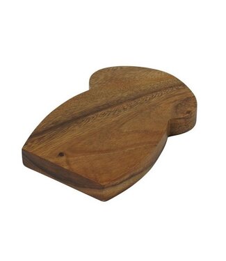 Kinta Wooden cutting board mushroom 13x20cm