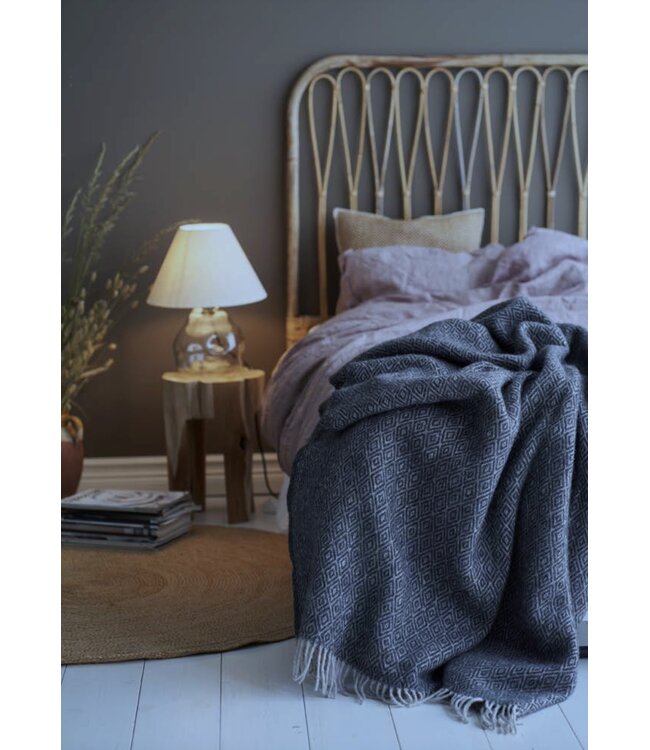 Sierkussenhoes wol Stella beige-ecru 45x45cm