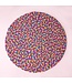 BeYoona Felt carpet round multicolour bright mini balls