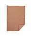 Crib blanket Knut - eco wool rose brown - 90x65cm