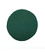 Felt coaster D 40 cm - Holly Berry green