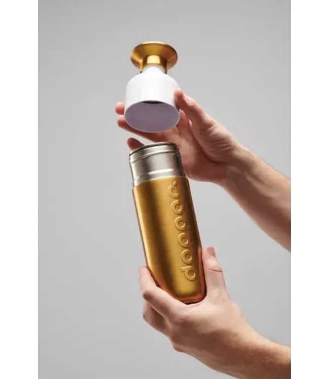 Dopper Steel - fles 800 ml - Goud