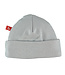 Baby hat organic cotton grey 0-3 months