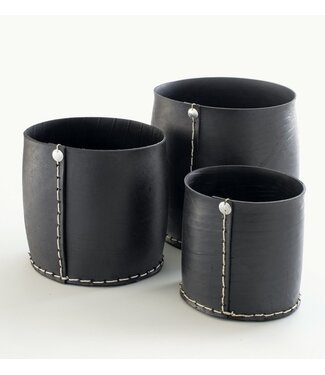 Tadé Rubber recycled flower pot straight - available in 3 sizes