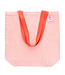 Tote bag - shopper cotton pink - L44 x W14 x H45 cm