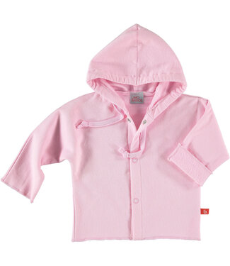 Limo basics Baby jacket organic sweatshirt pink 74-80