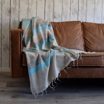 Cotton plaids and throws