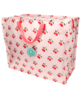 Rex London Grote opbergtas XL gerecycled plastic 55 cm Kersen