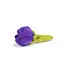 Felt tulip - broche - 9 cm - multicolour assorti