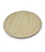 Kinta Wooden plate bleached 33cm flat
