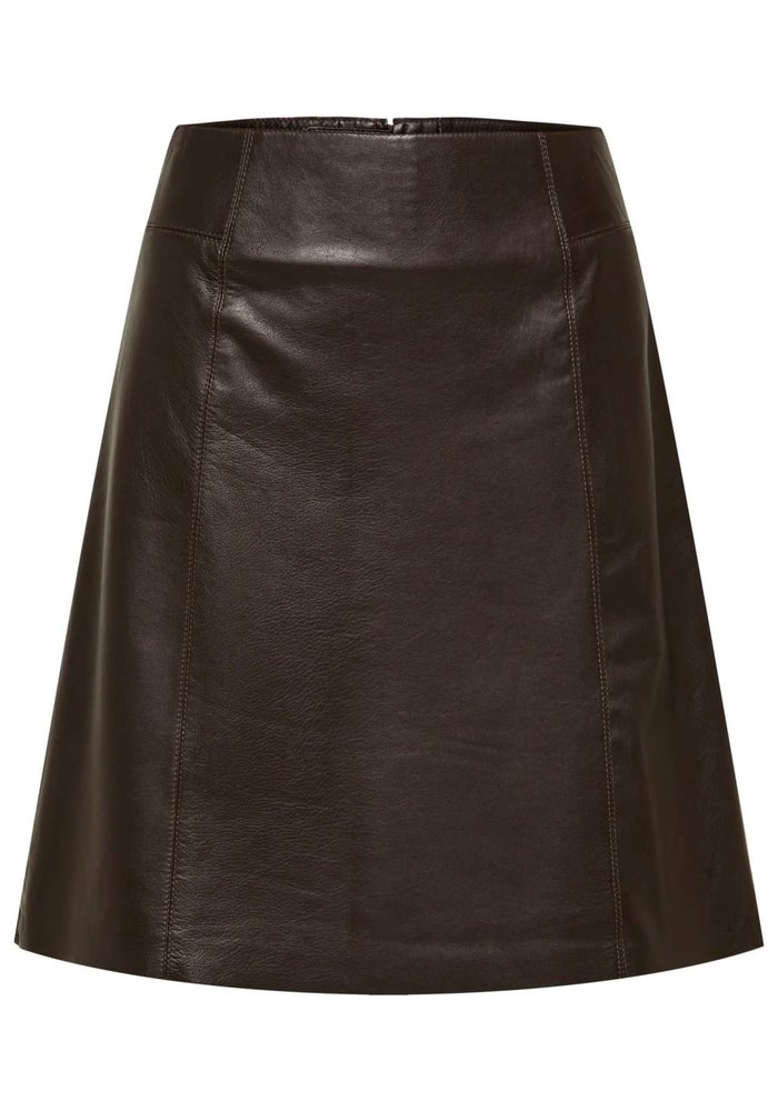Ibi Leather Skirt