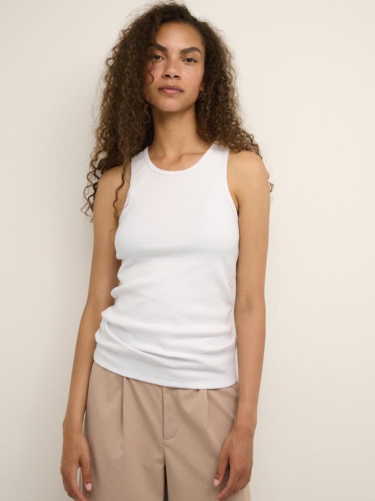Hasel Tank Top White