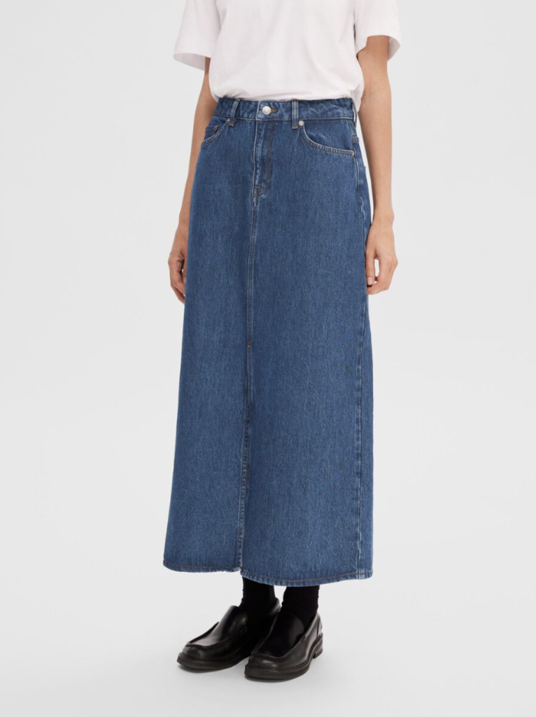 Esther Blue Denim Skirt