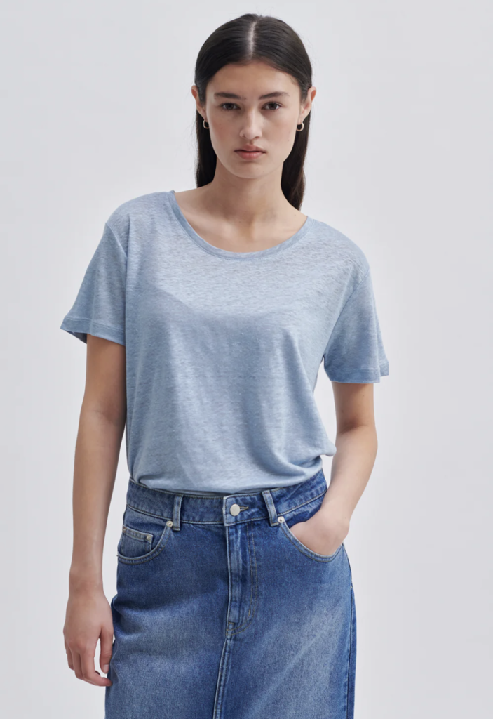 Peony O-Neck T-shirt