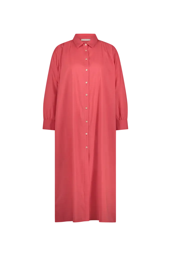 Shirt Dress Poppy Red