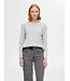 Essential Boxy LS T-shirt Light Grey Melange