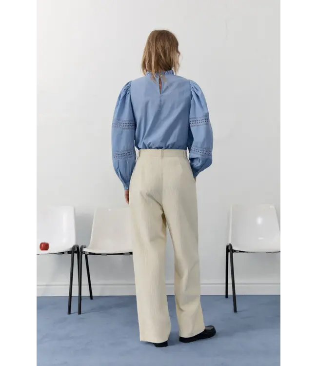 Paris Blouse Blue Allure