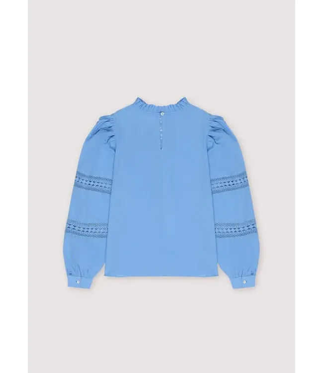 Paris Blouse Blue Allure