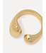 Les Soeurs Claire Hug Ring Gold