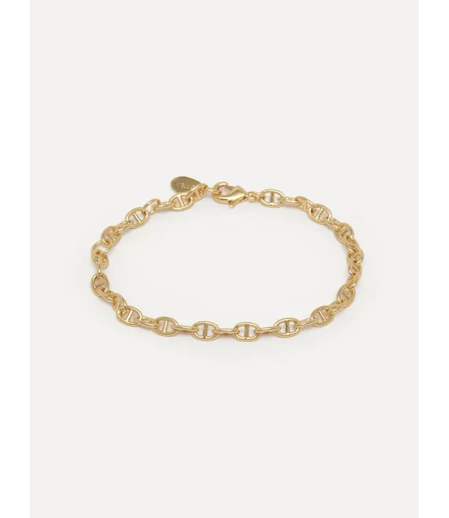 Les Soeurs Mara Link Chain Bracelet Gold