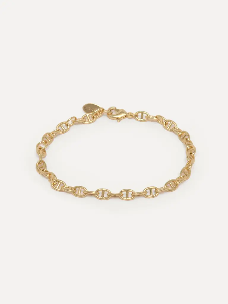 Les Soeurs Mara Link Chain Bracelet Gold