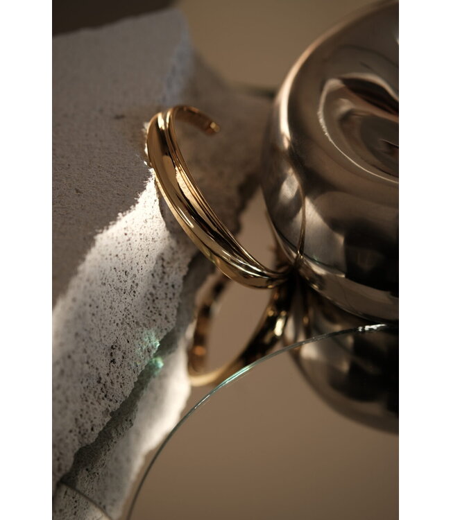 Bandhu Onda Bracelet Gold