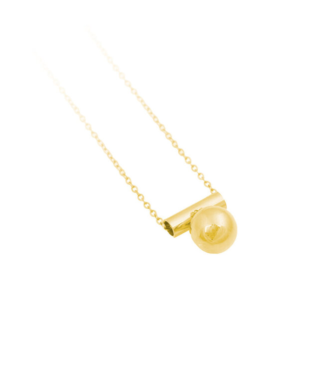 Bandhu Dot Necklace Gold Plated