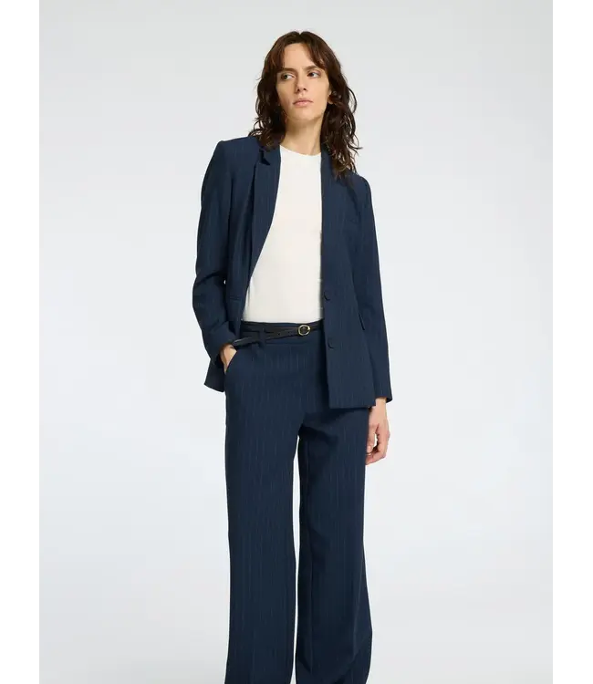 Rita Classic Blazer Pin Stripe