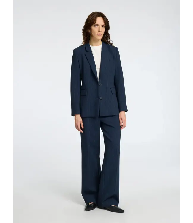 Rita Classic Blazer Pin Stripe