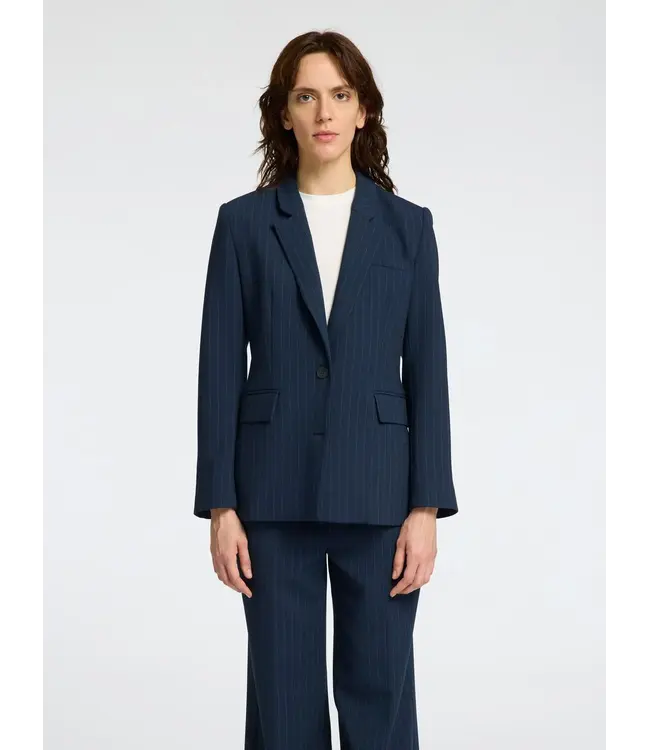 Rita Classic Blazer Pin Stripe