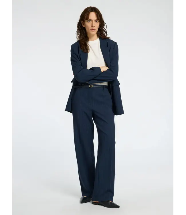 Rita Wide Pant Pin Stripe