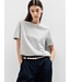 Essential Boxy SS T-shirt Light Grey Mel