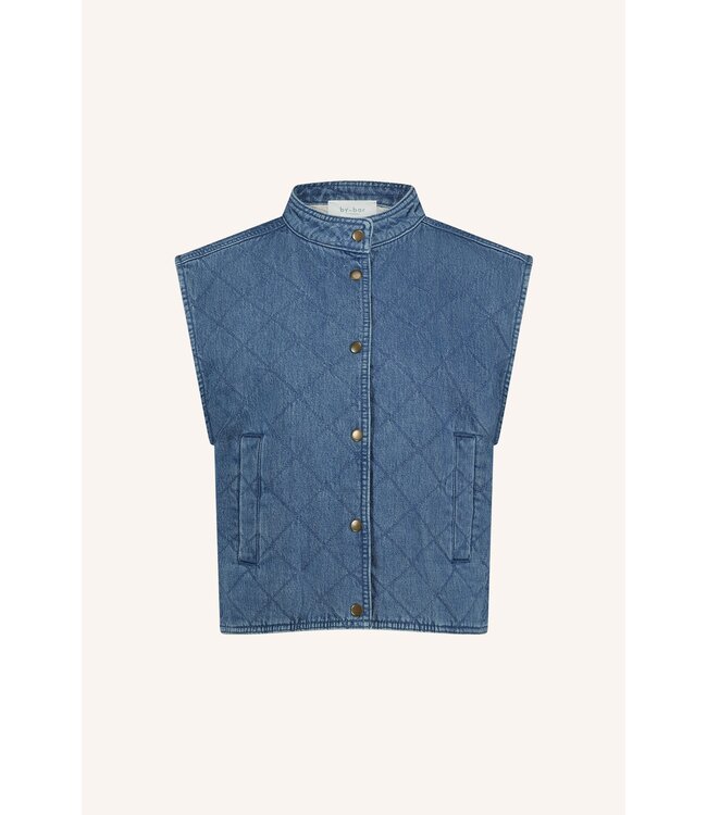 Mave Denim Sleevless Jacket