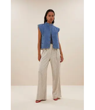 Mave Denim Sleevless Jacket