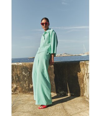 Randy Green Stripe Pants