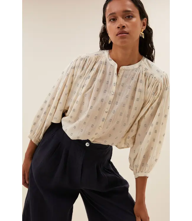 Becky Dali Blouse Blue