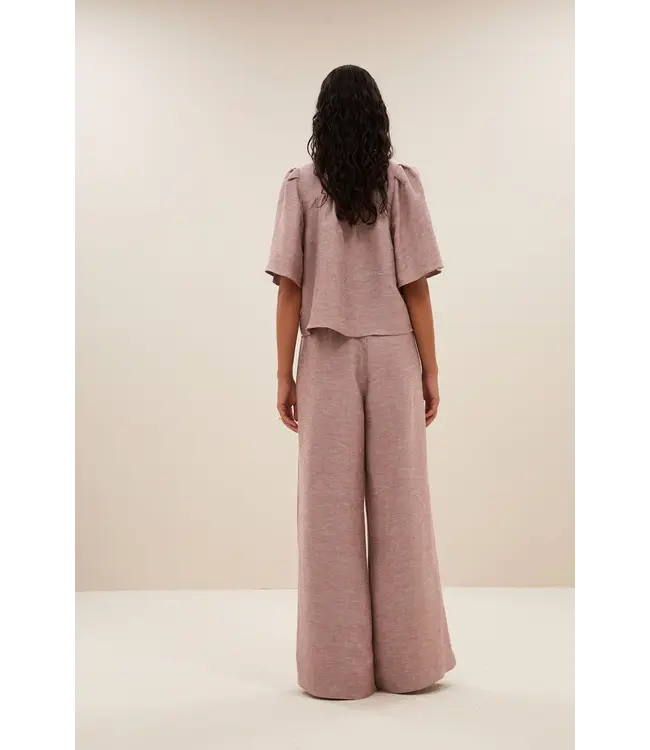 Blake Gloss Blouse Mellow Rose