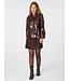 Hemie Patent Skirt Burgundy