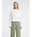 Astha Cropped Boxy Shirt White