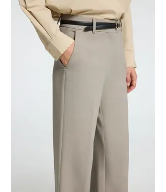 Rita Wide Pants Fossil Melange