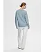 Lulu Knit O-neck Light Blue Melange