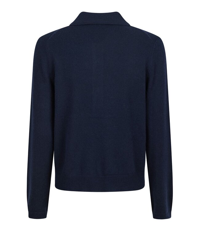 Genea Knit Polo Blouse