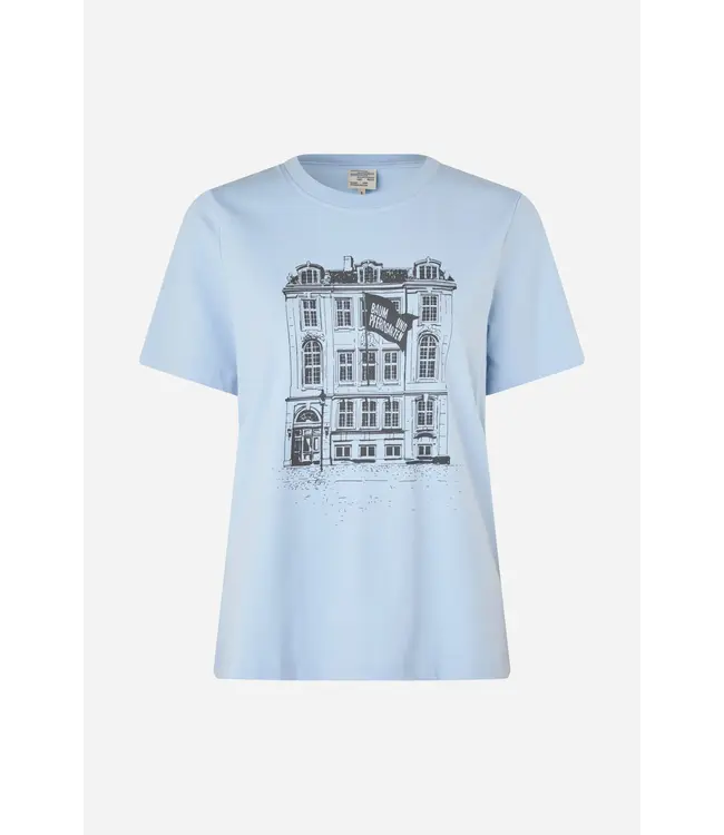 Jawo T-shirt Blue Heather